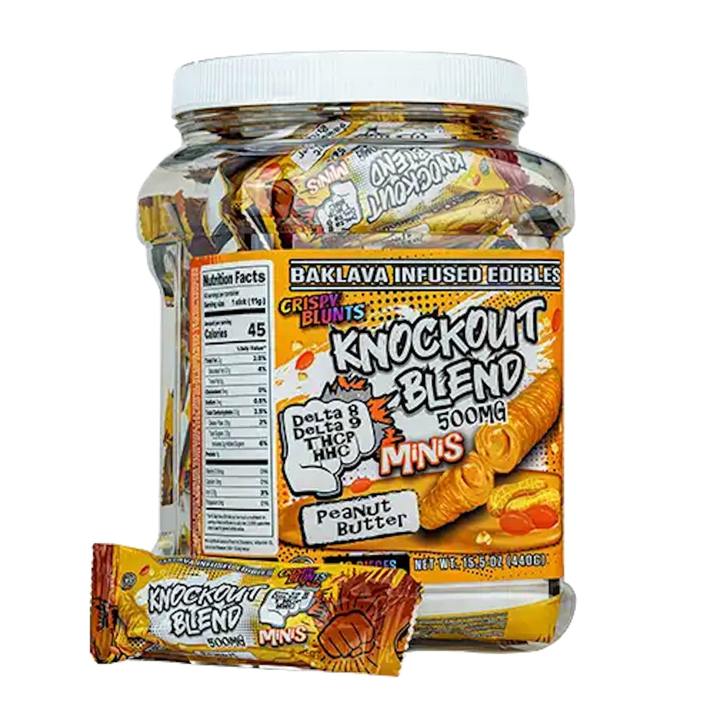 STNR Knock Out Blend Crispy Blunts 500mg