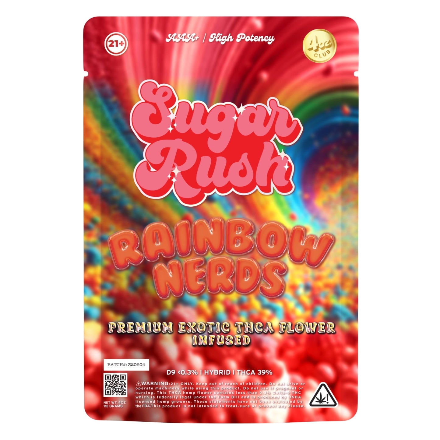 Sugar Rush Rainbow Nerds THC-A Flower 3.5g