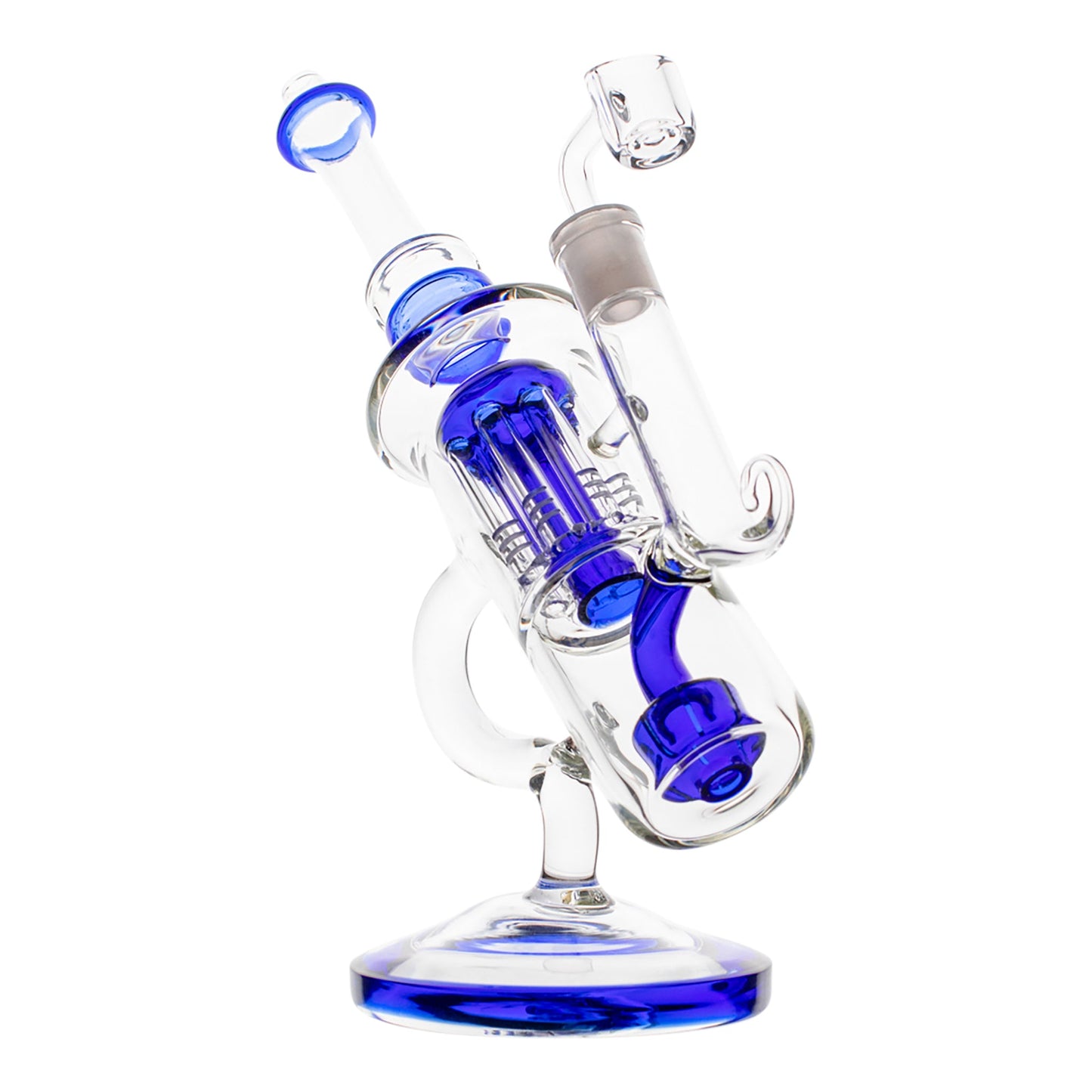Amy Telescopic Tree Perc Bong 10in