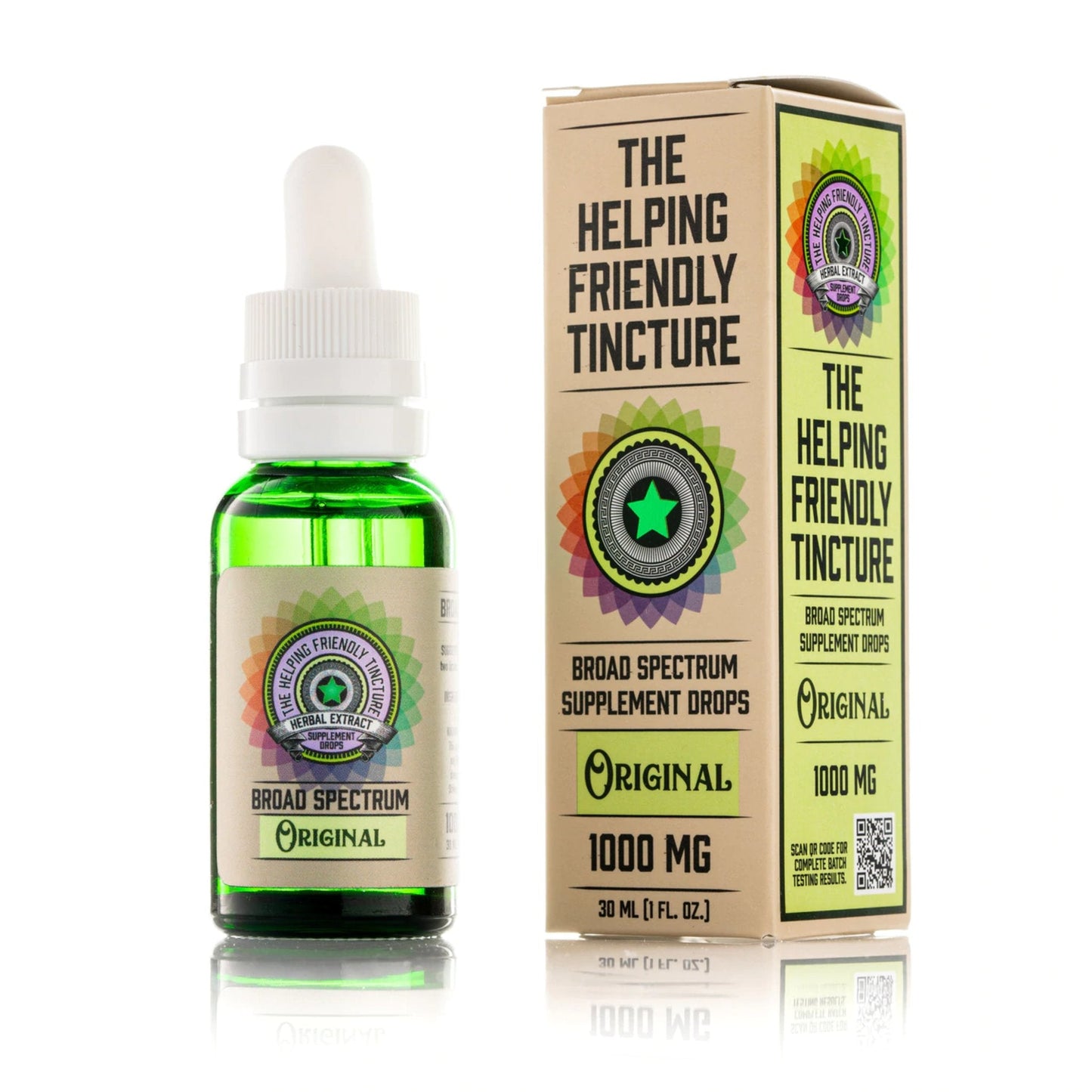 Helping Friendly Broad Spectrum Tincture 1000mg