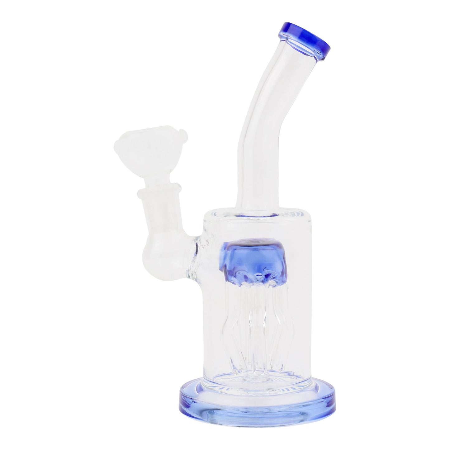 Allied International Tilted Tree Perc Bong 7in