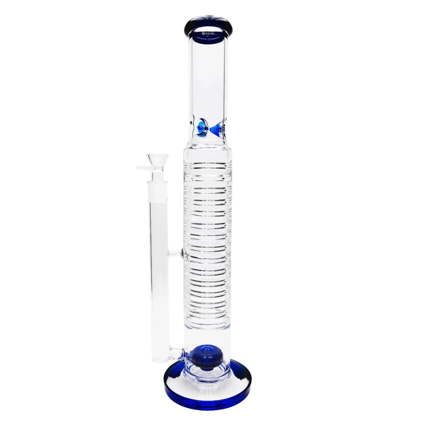 Tinted Tower Straight Tube Bong 18in