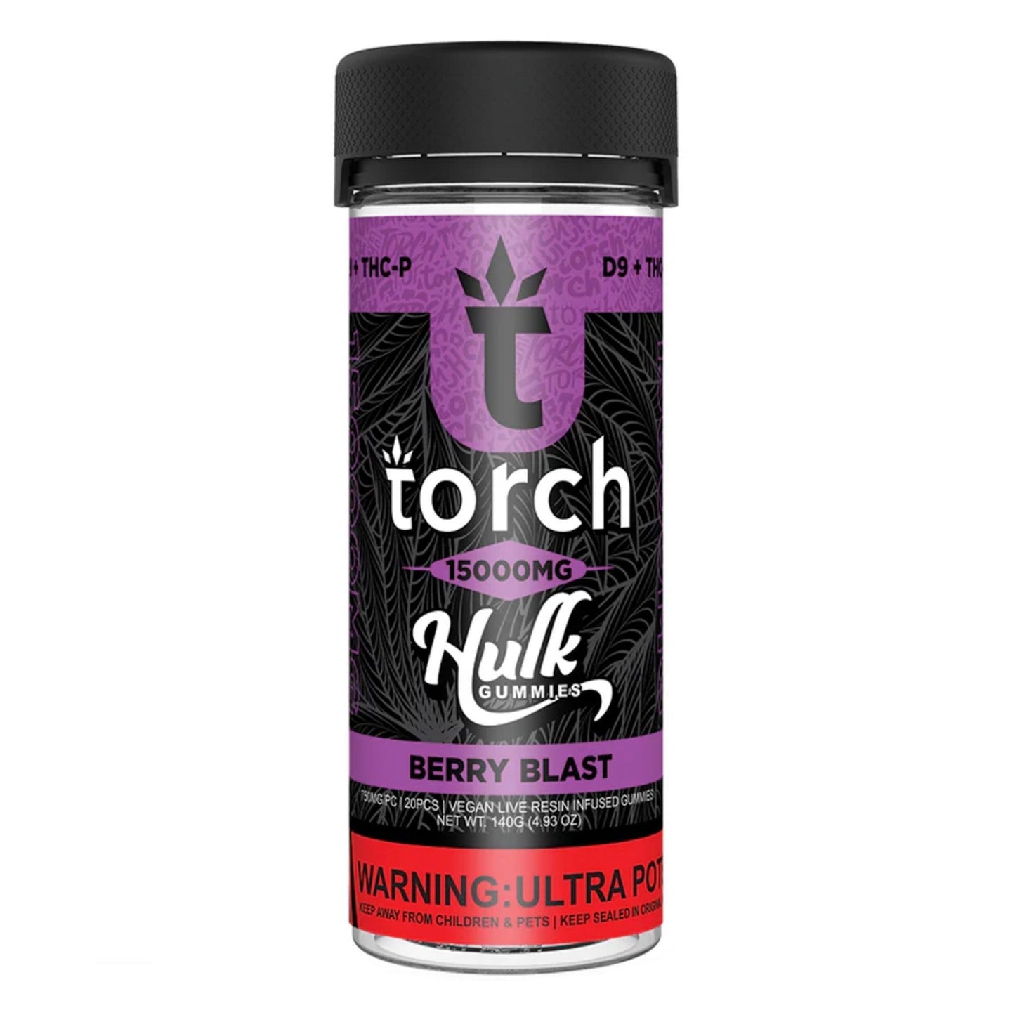 Torch Hulk Berry Blast Gummies 15000mg 20ct