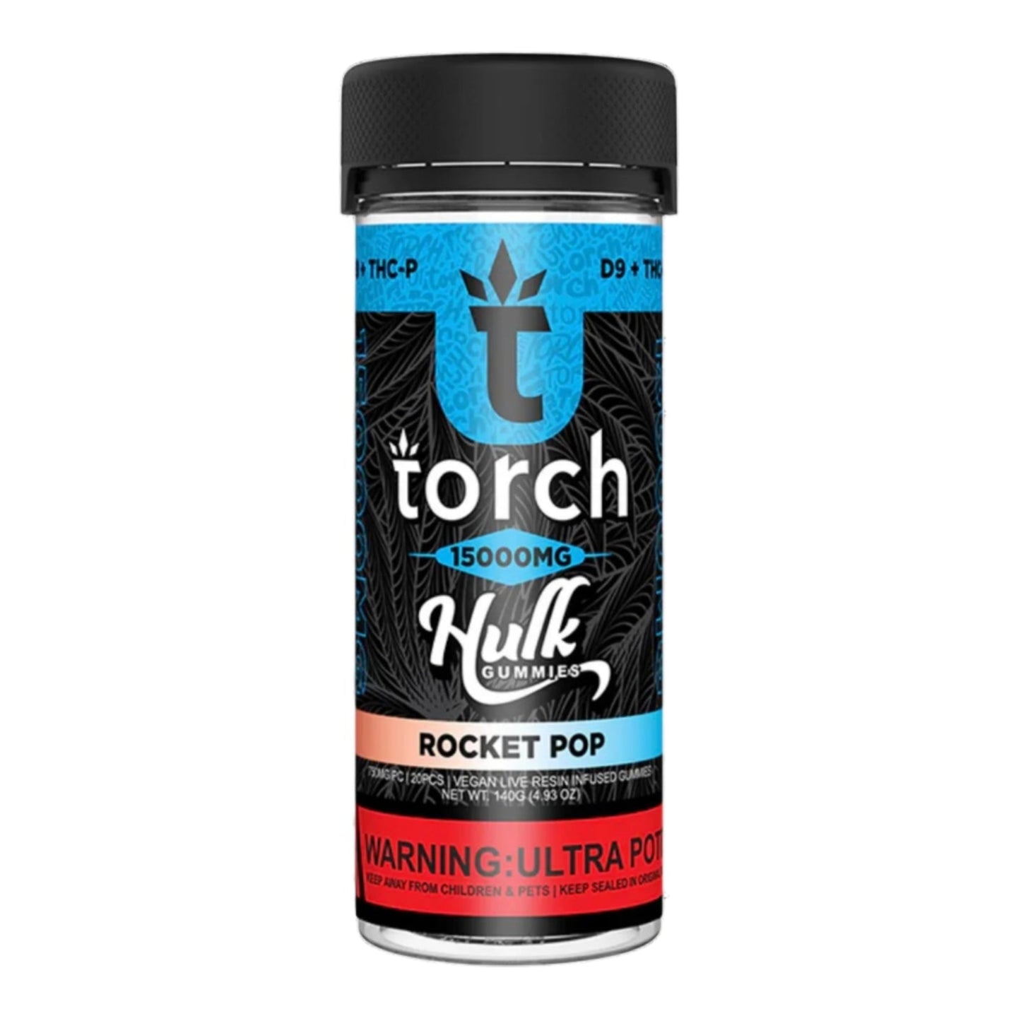 Torch Hulk Rocket Pop Gummies 15000mg