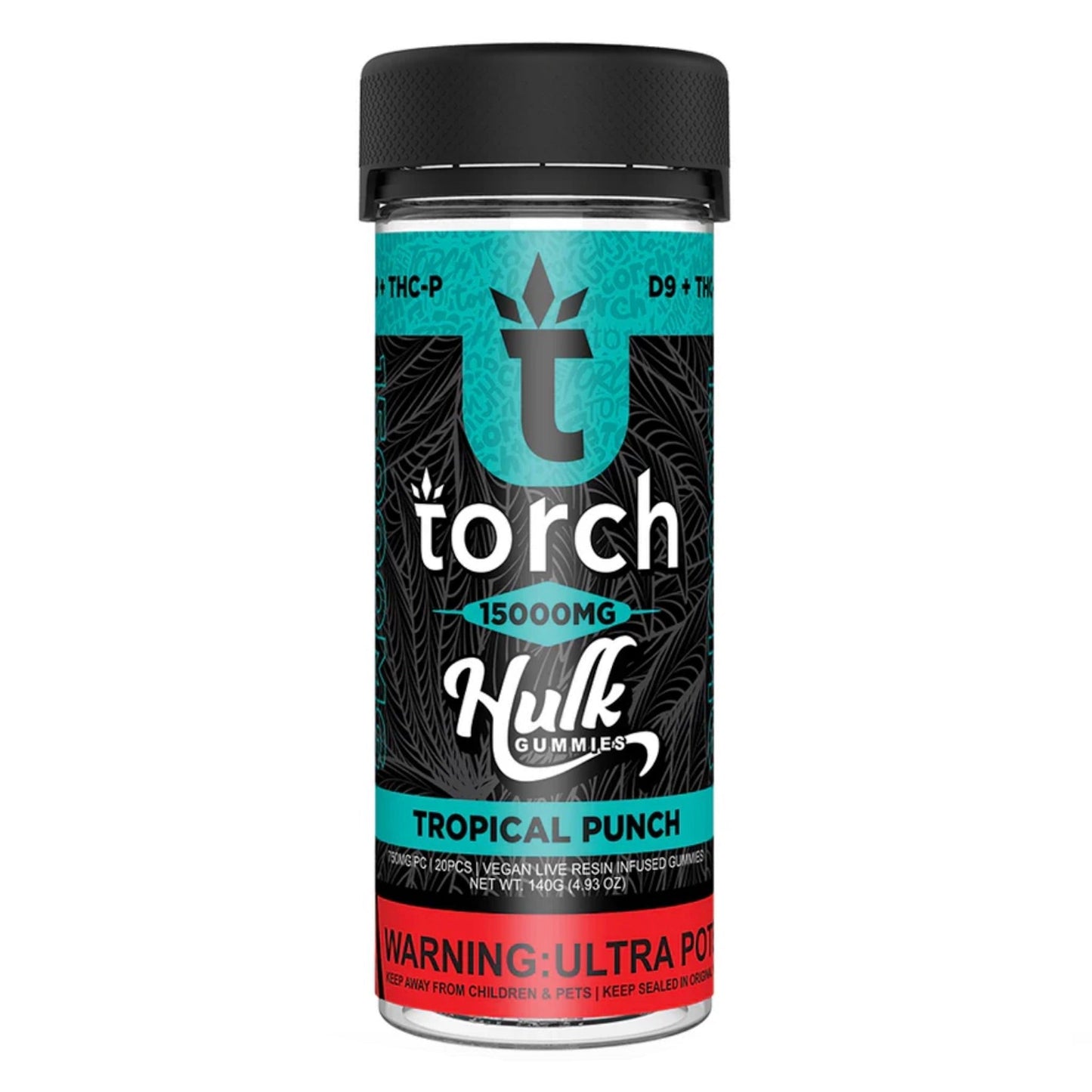Torch Hulk Tropical Punch Gummies 15000mg