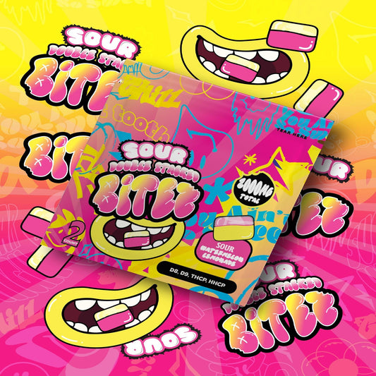 Trip Drip Sour Double Stacked Bites 2000mg 2ct
