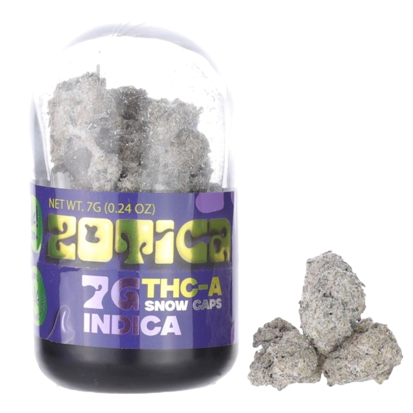 Zotica Snow Cap Indica THC-A Flower 7g