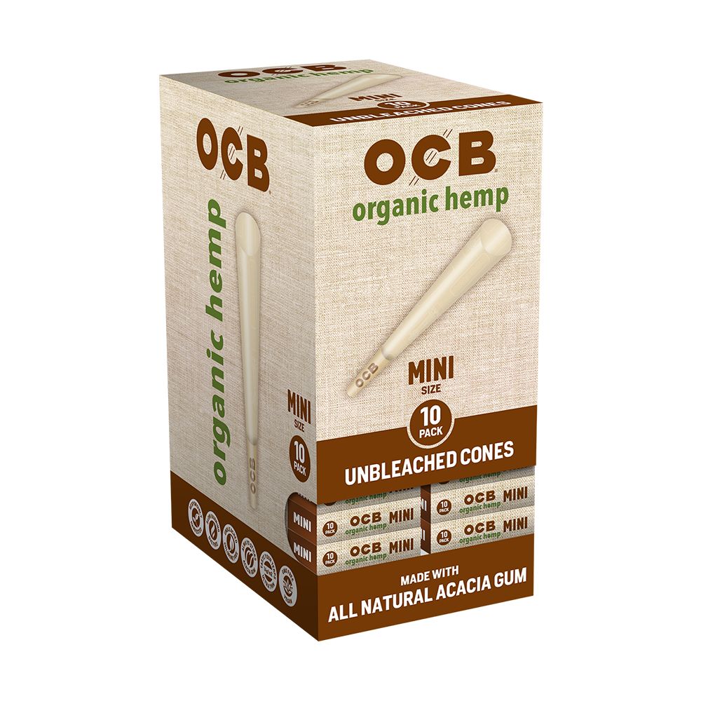 OCB Organic Hemp Pre-Rolled Cones | 24pk