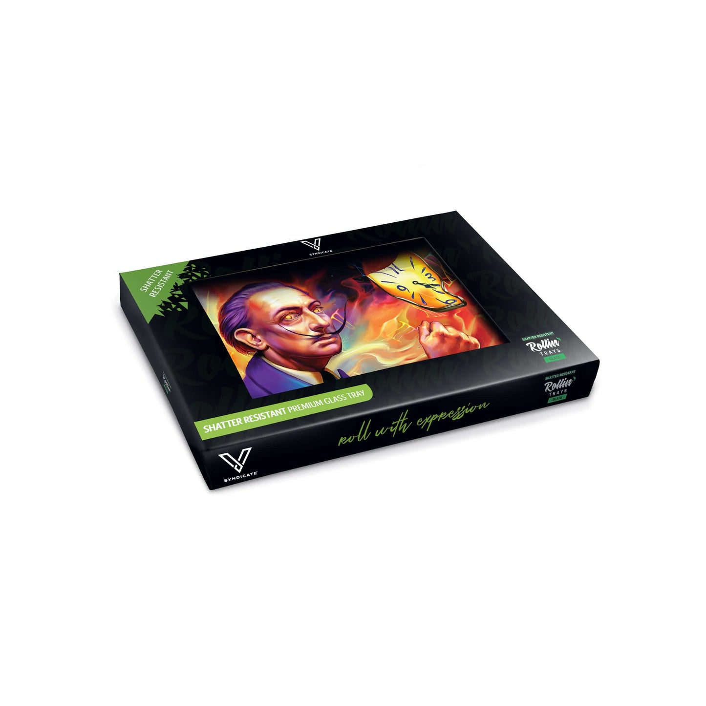 Dalirious Glass Rollin' Tray