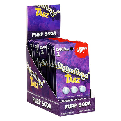 Shrumfuzed Tabz Nootropic Mushroom Blend Tablets | 2400mg | 3pc | 10pk