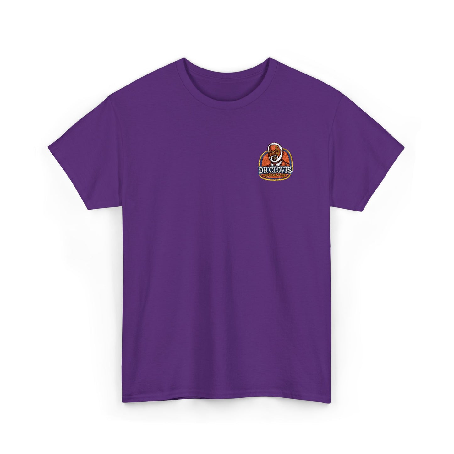 Dr. Clovis Chocolates Embroidered Logo Tee