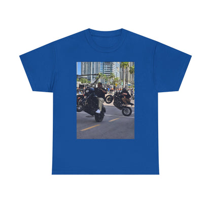 Dr. Clovis "Wheelie" T-Shirt