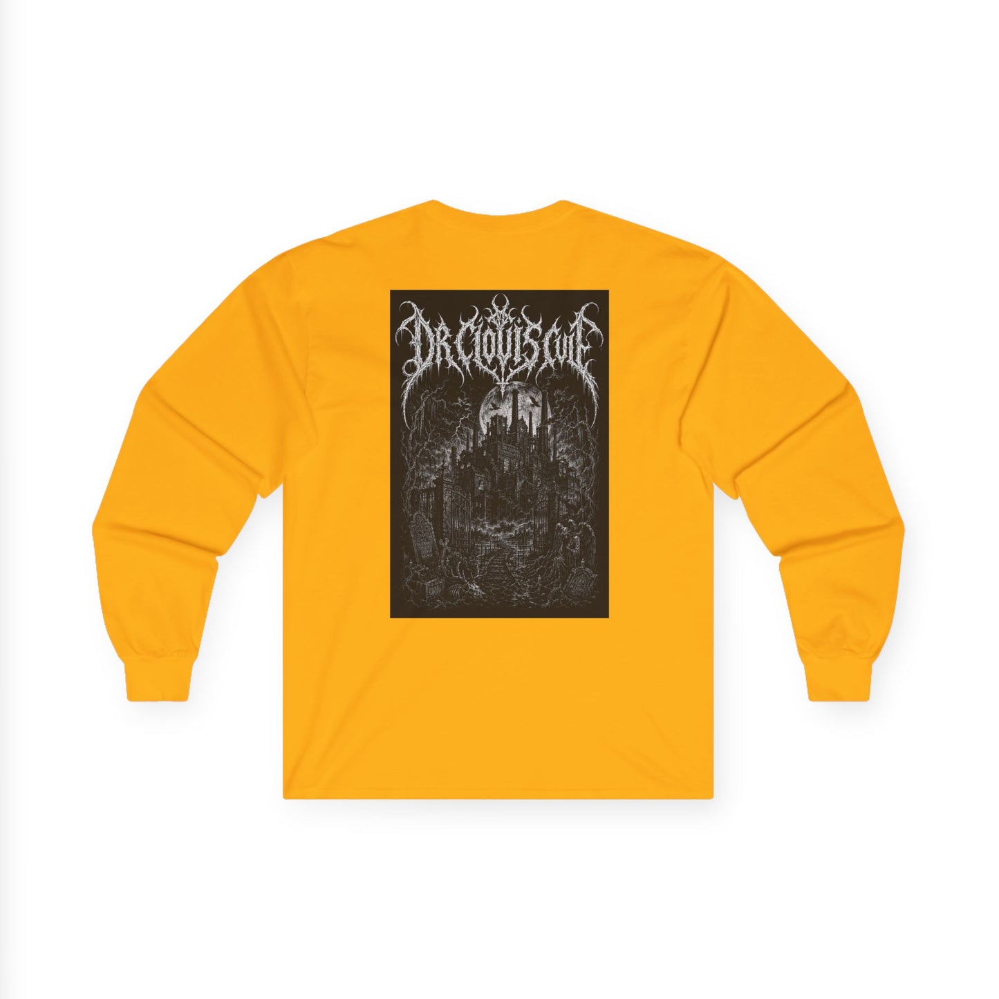 Dr. Clovis "Cult" Back Print Long sleeve