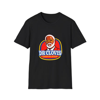 Dr. Clovis Chocolates Logo Tee