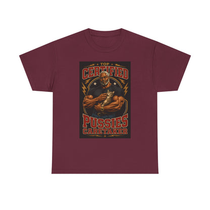 Dr. Clovis "Top Certified Pussies Caretaker" Shirt