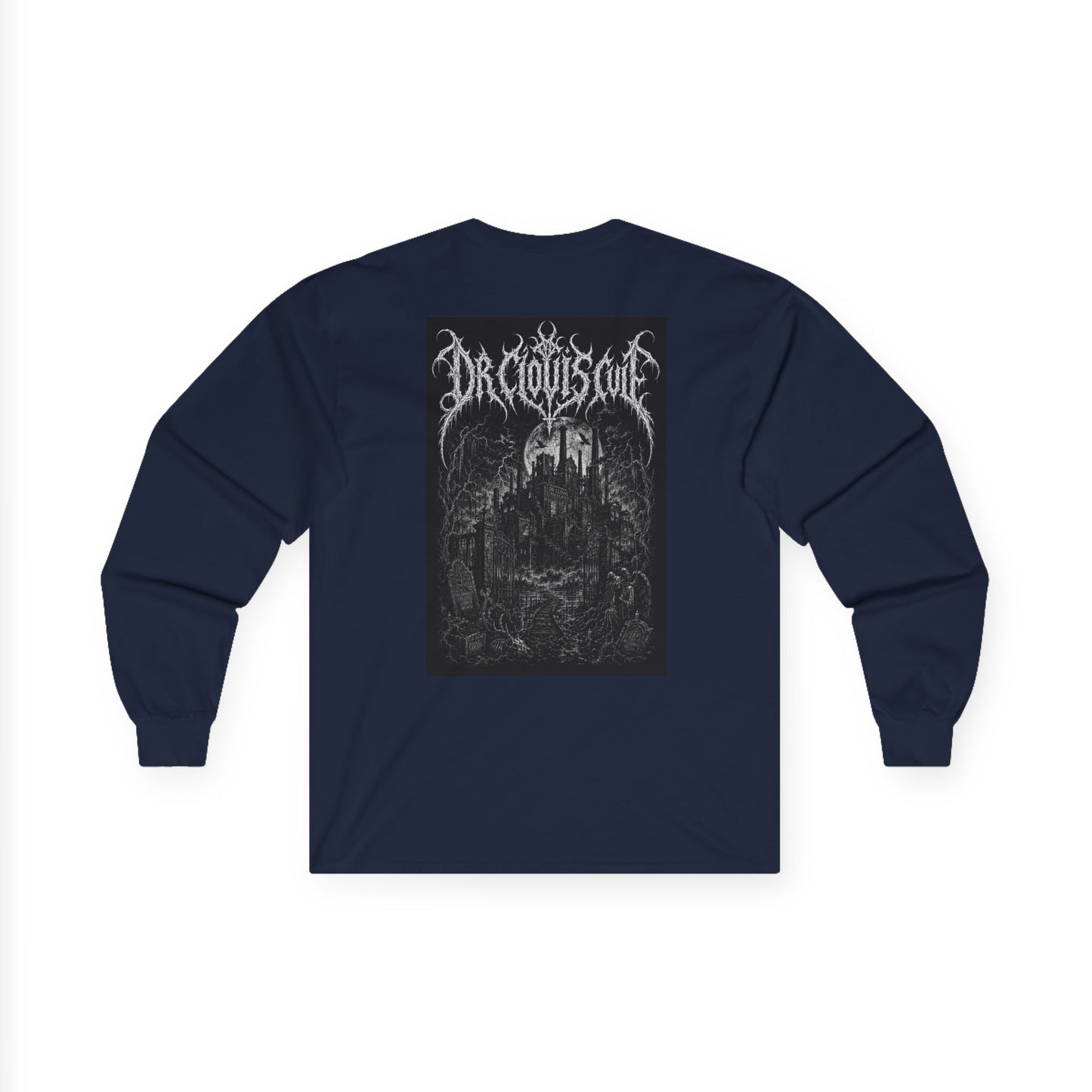 Dr. Clovis "Cult" Back Print Long sleeve