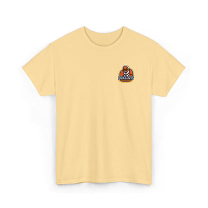 Dr. Clovis Chocolates Embroidered Logo Tee