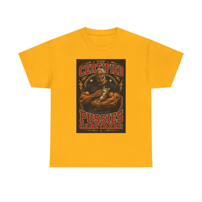 Dr. Clovis "Top Certified Pussies Caretaker" Shirt