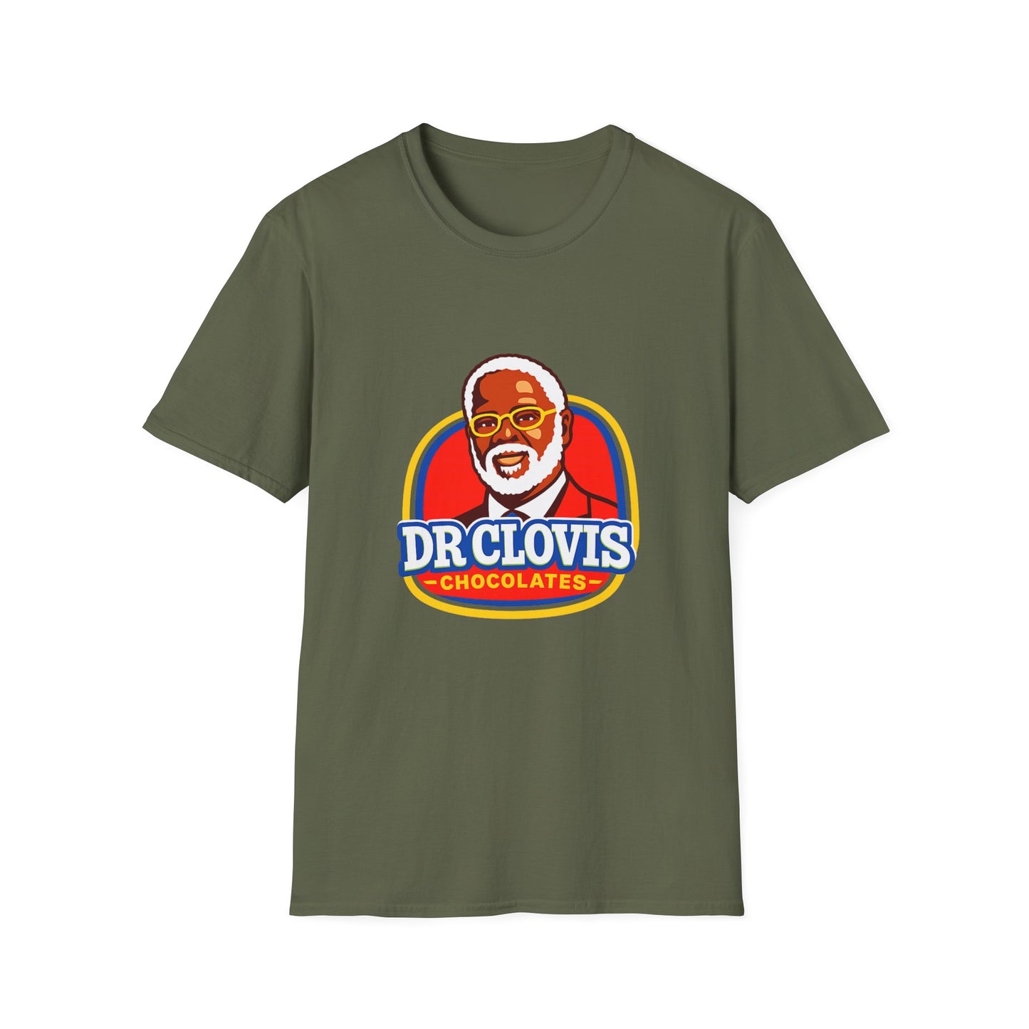 Dr. Clovis Chocolates Logo Tee