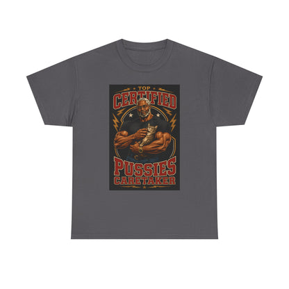 Dr. Clovis "Top Certified Pussies Caretaker" Shirt