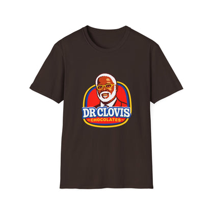 Dr. Clovis Chocolates Logo Tee