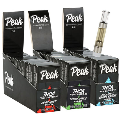 Peak THCA Vape Cartridge | 1mL | 10 ct