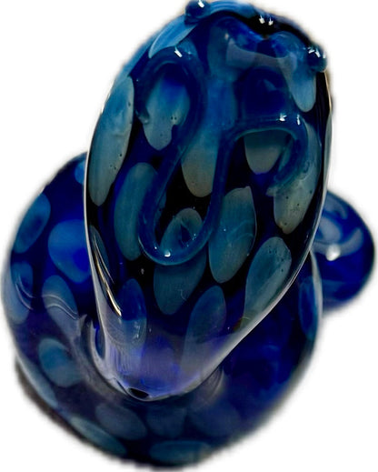 5” COBRA Tobacco Dry Herb Hand Pipe Borosilicate Glass - Colors May Vary