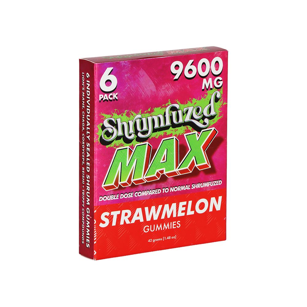 Shrumfuzed MAX Mushroom Blend Gummies | 9600mg | 6pc | 5pk