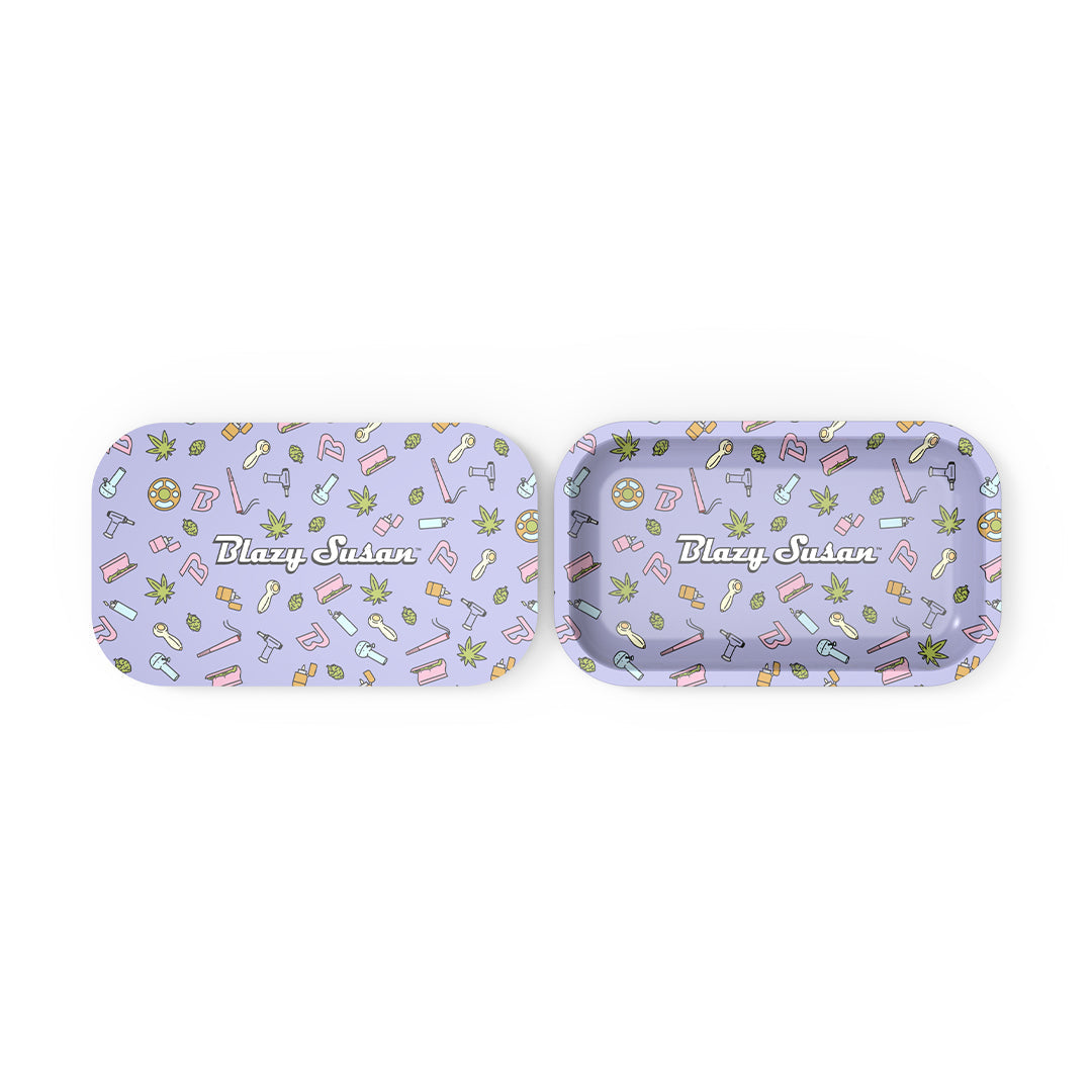 Blazy Susan Rolling Tray (with Lid)