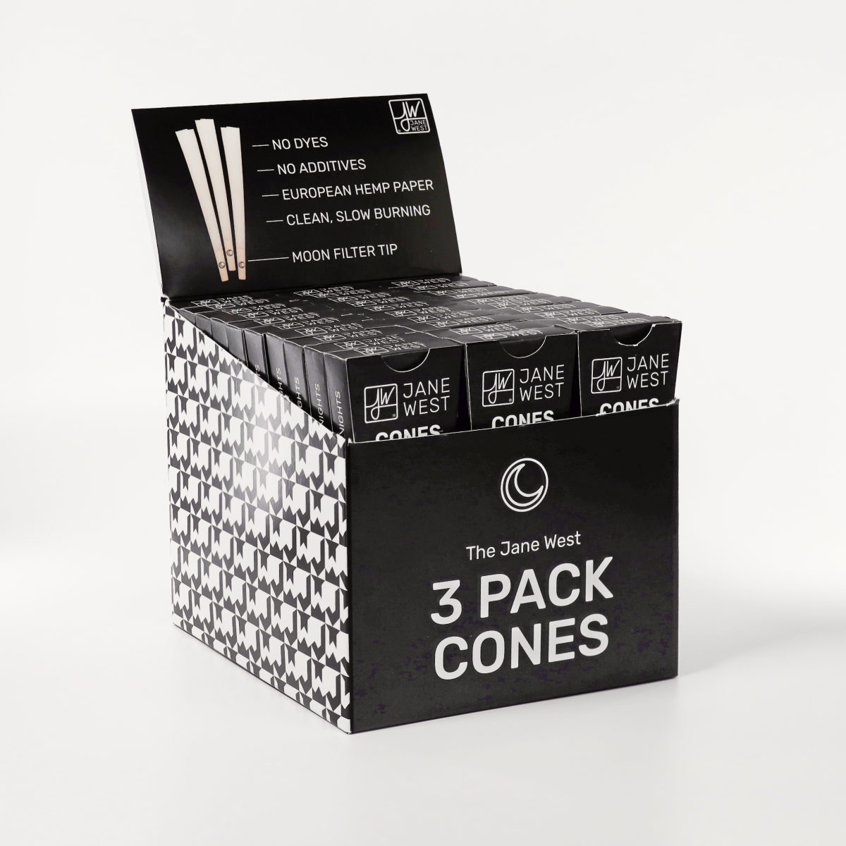 30 count 3-Pack Cones POS Pack (Night)