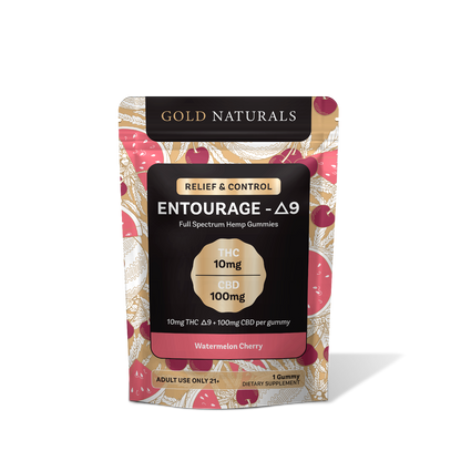 Gold Naturals Entourage Δ9 Gummy