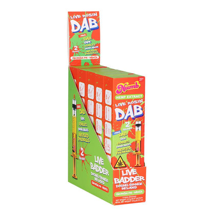 Numb THCA Live Rosin Badder Glass Syringe | 2g | 5ct