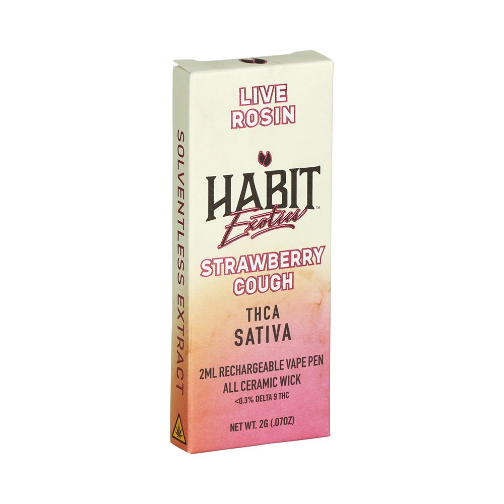 Habit Exotics THCA Live Rosin Disposable | 2g | 10ct