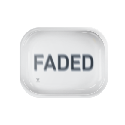 Faded Metal Rollin' Tray