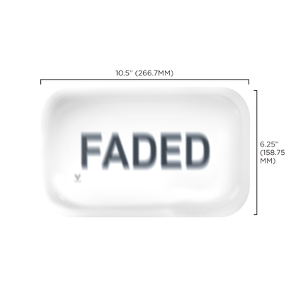 Faded Metal Rollin' Tray