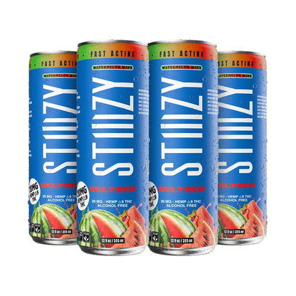 STIIIZY D9 Hemp Seltzer | 12oz | 20mg | 24ct Case