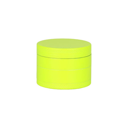 12CT - SeshGear Glow In The Dark Metal Grinder - 4pc / 1.75" / Assorted Colors