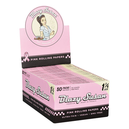 Blazy Susan Pink Rolling Papers | 50pk | 50pc