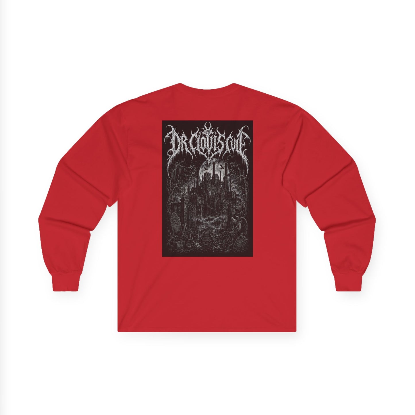 Dr. Clovis "Cult" Back Print Long sleeve