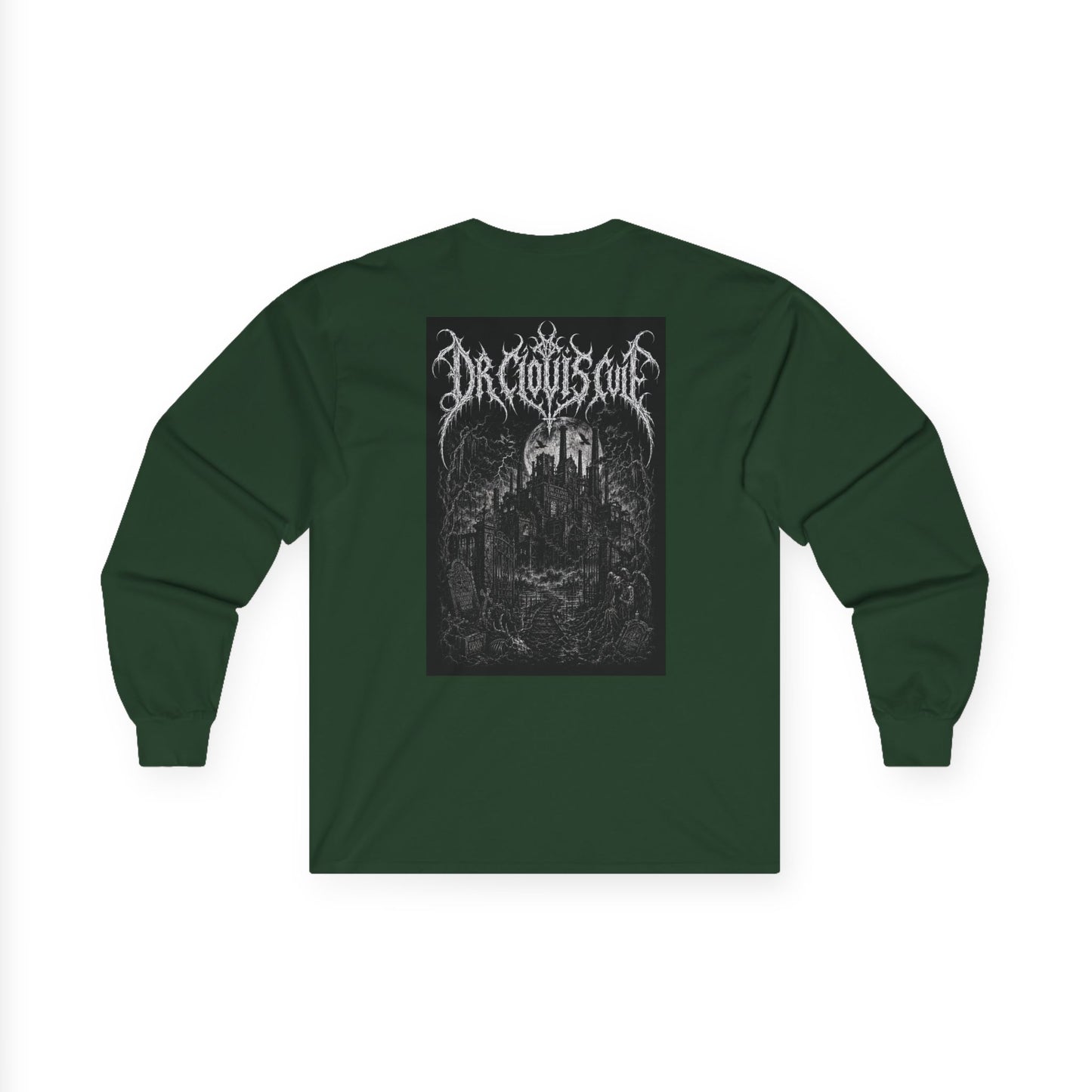Dr. Clovis "Cult" Back Print Long sleeve