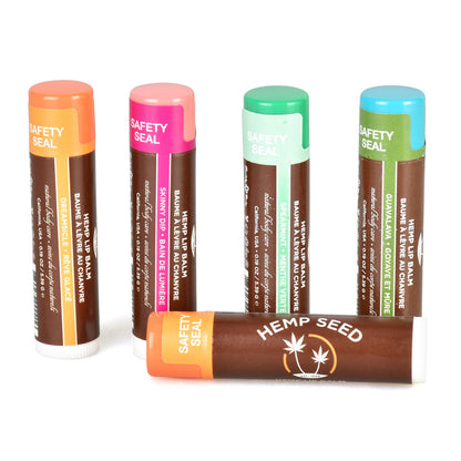 Earthly Body Hemp Lip Balm - 1oz / Assorted - 48PC