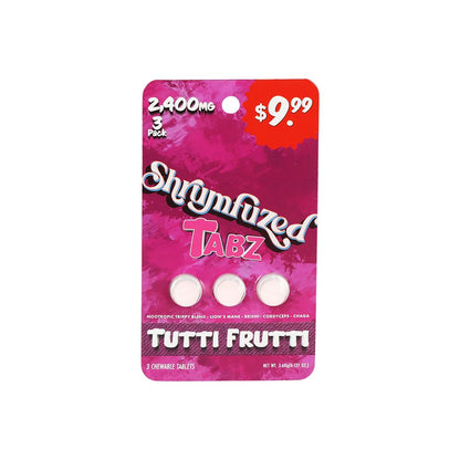 Shrumfuzed Tabz Nootropic Mushroom Blend Tablets | 2400mg | 3pc | 10pk