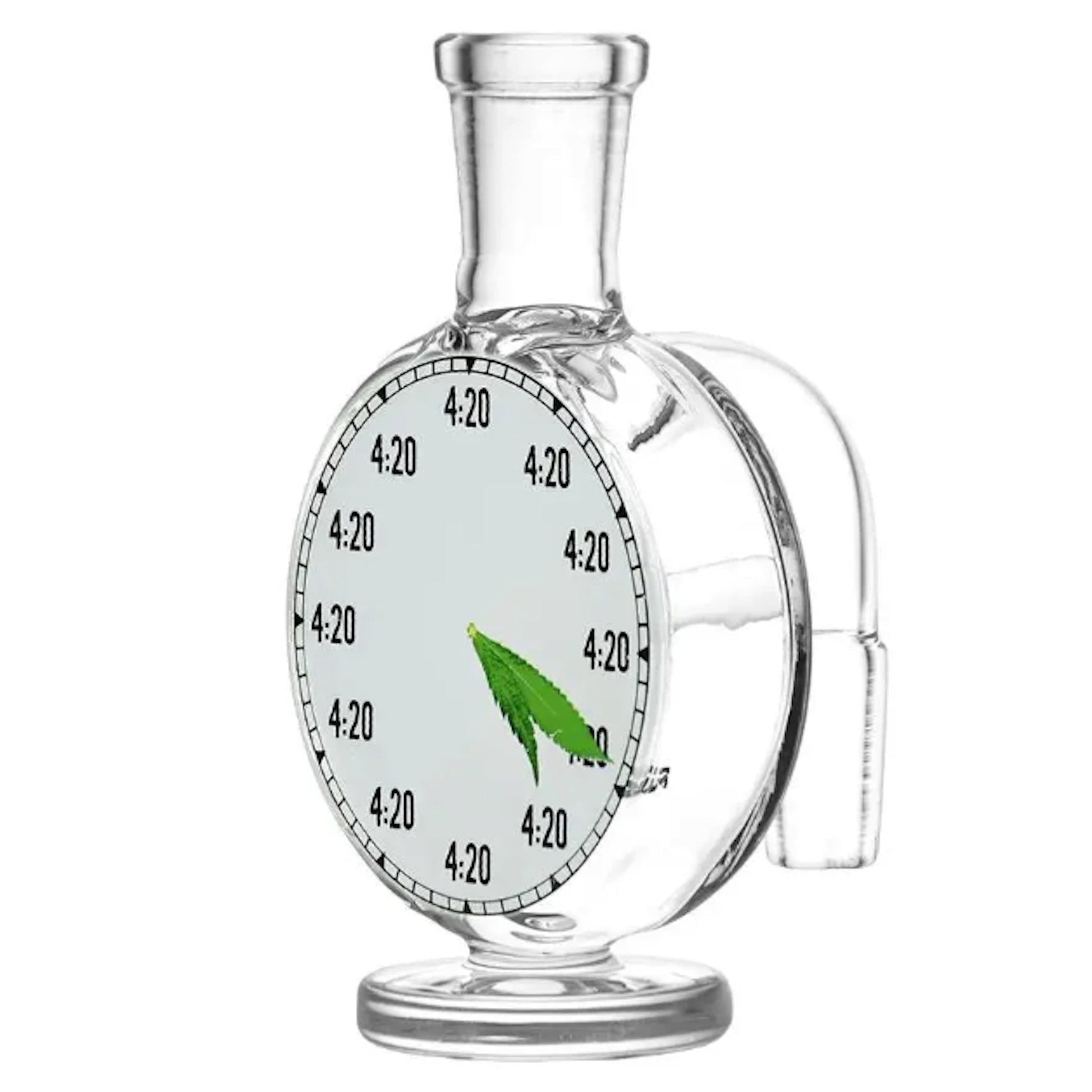 AFG Distribution 420 Pulsar Timepiece Glass Ash Catcher 4in 14mm Male 90°