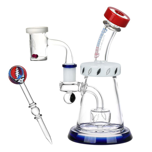 مجموعة ريج Grateful Dead x Pulsar Lightning Bell Dab - 7.5 بوصة / 14 ملم F