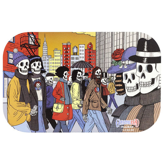 غطاء صينية لف مغناطيسي Grateful Dead x Pulsar - تصميم "أهل الشارع" / 11 بوصة × 7 بوصة