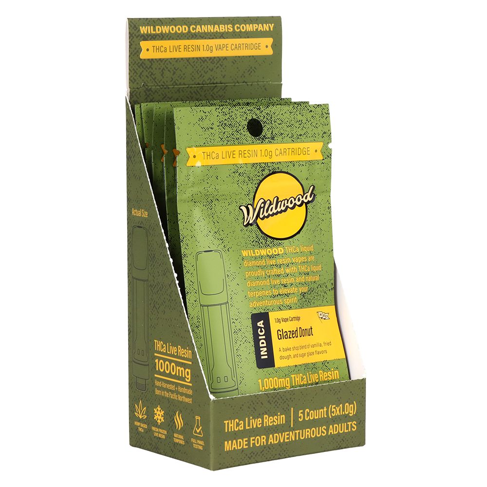 Wildwood Dispensary Grade Live Resin THCA Cartridge | 1g | 5ct