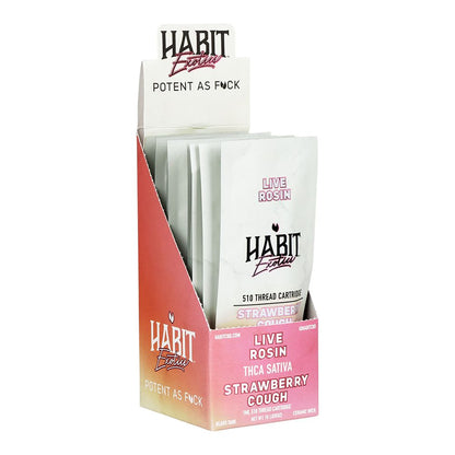 Habit Exotics THCA Rosin Ceramic Cartridge | 1g | 10ct