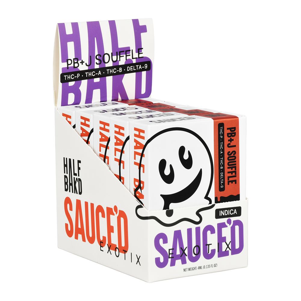 Half Bak'd Sauce'd Exotix THCA Disposable Vape | 4g | 5ct