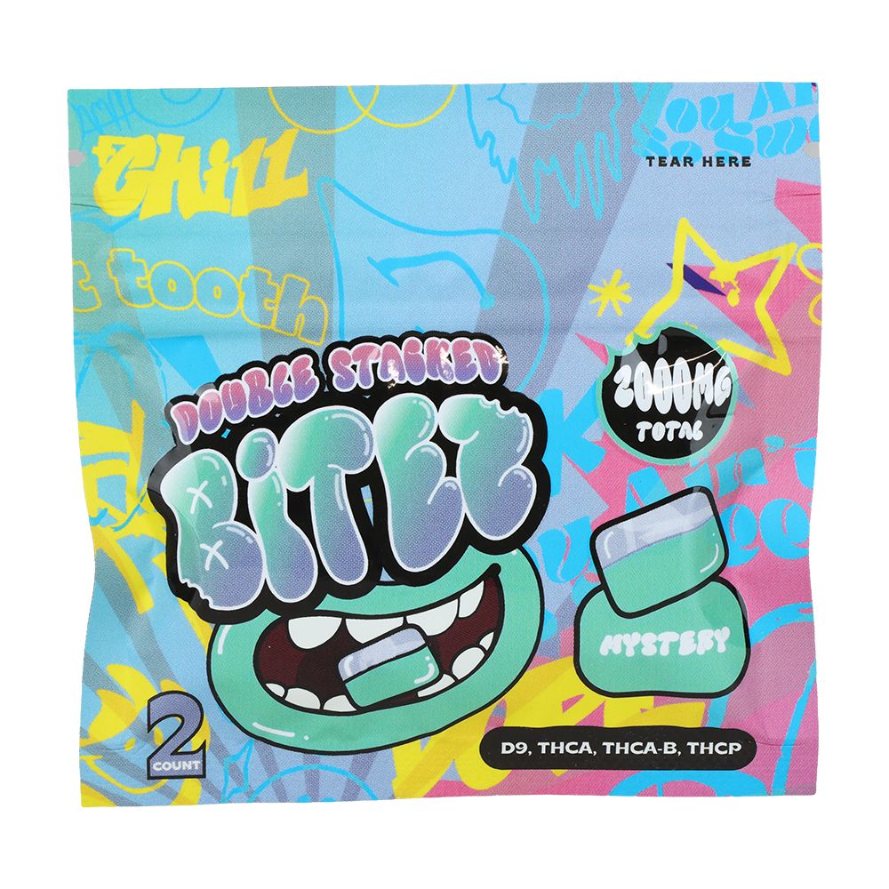 Double Stacked THC Bitez | 2000mg | 2pc | 60pk