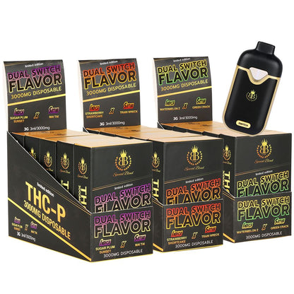 Budzburn THC Special Blend Dual Switch Flavor Disposable | 3g | 5ct Display